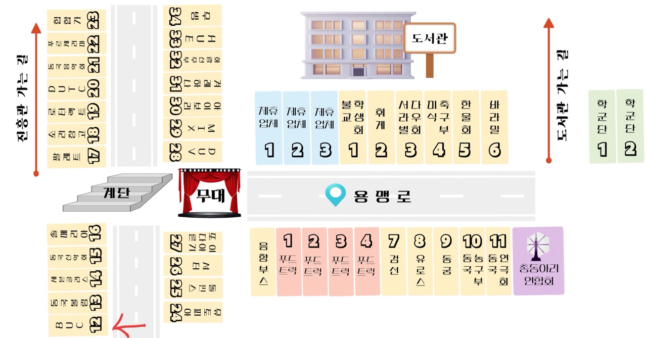 가두 모집 지도